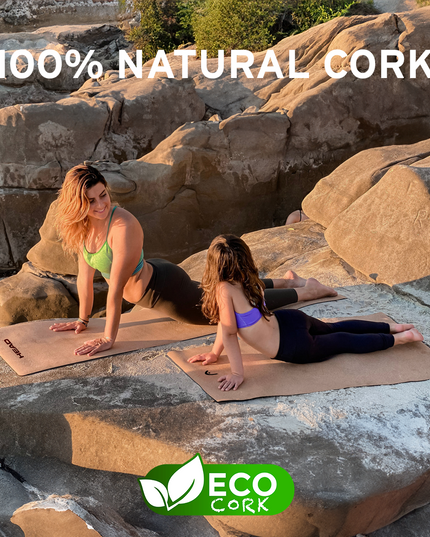 TAPETE DE CORCHO PARA YOGA HEAD