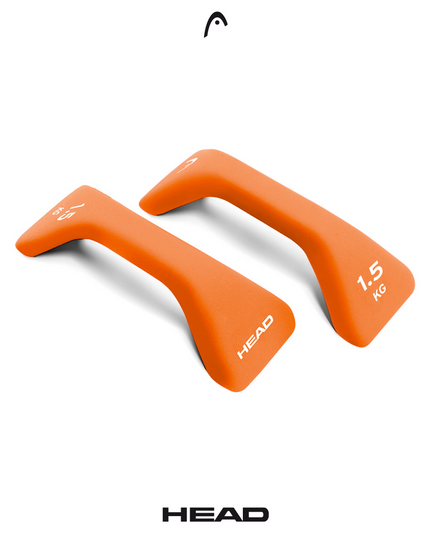 PAR DE MANCUERNAS DE NEOPRENO 1.5 KG HEAD