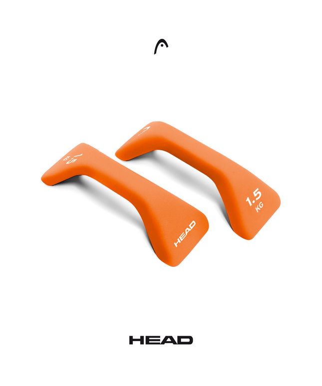 PAR DE MANCUERNAS DE NEOPRENO 1.5 KG HEAD