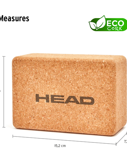 LADRILLO DE CORCHO PARA YOGA HEAD