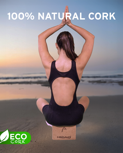 LADRILLO DE CORCHO PARA YOGA HEAD